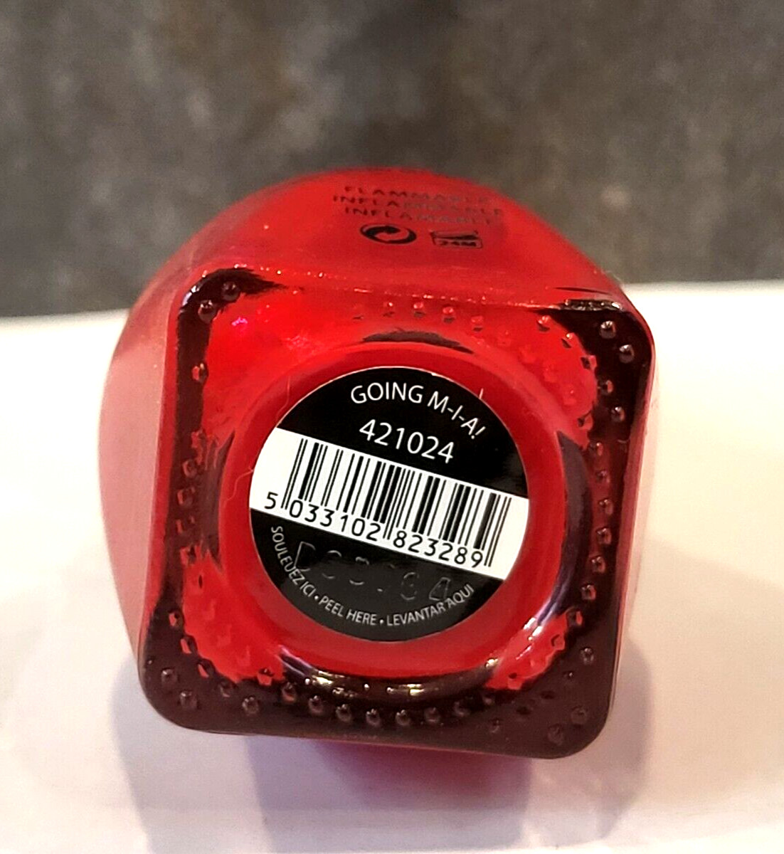 Venique Nail Lacquer ~ Going M-I-A! ~ red polish