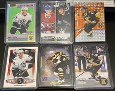 LOT-8 Wright Platinum Rookie Rainbow Trilogy /999 Young Guns Slafkovsky SP /499