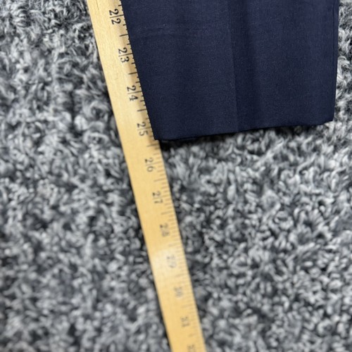 Boys Mens Michael Kors Sz 20R /30W Blue Wool Blend Dress Work Pants - Picture 4 of 11
