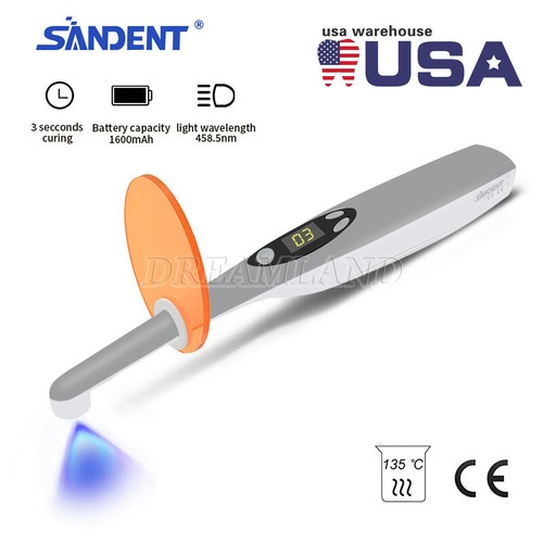 Dental Wireless Cordless Curing Light Resin Cure LED Lamp USA STOCK - Picture 28 of 36