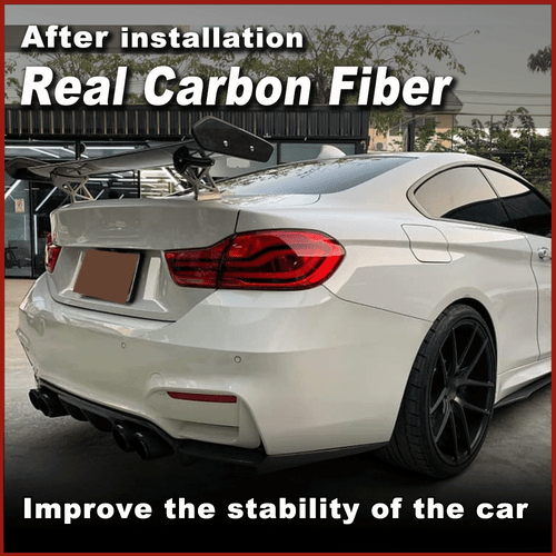 Alerón trasero de carbono borde de demolición alerón ala labio se adapta a BMW F82 M4 Coupé - Imagen 2 de 14