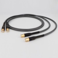 Pair 8N OCC Copper HiFi Audio RCA Cable Line Signal Interconnect Wire Cord