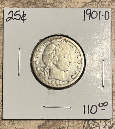 1901 O Barber Quarter (Key Date)