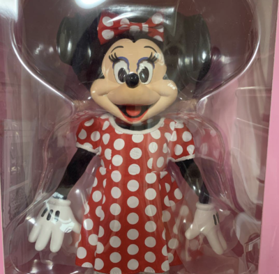 新品☆MEDICOM TOY RAH ミニーマウス ドット柄ドレス ミッキー Tokyo Disney Resort Limited Minnie Mouse Medicom Toy Action Figure