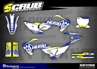 Husqvarna 2023 2024 TC FC TX FX 125 150 250 300 350 450 Graphics decals stickers