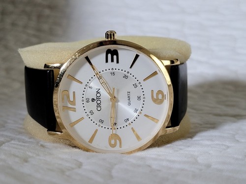 CROTON Watch Water Resistant 3ATM Swiss CN  307080 - Picture 22 of 24