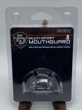 FightDentist Multi Sport Mouth Guard Size Adult Age 12+ Black NOS