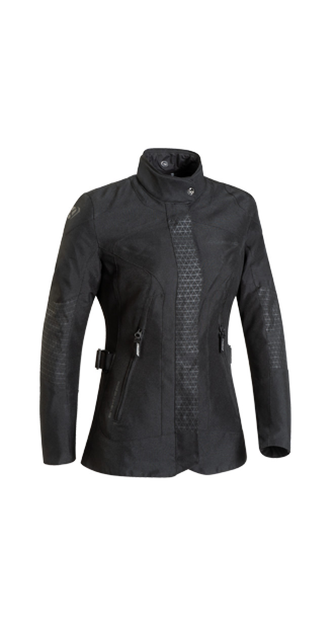 Veste moto femme Ixon pour roadtrip et trajets urbains quotidiens