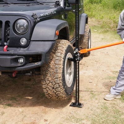 #ad VEVOR 60quot; Off Road Farm Jack Hoist 7000 LBS High Lift Tractor Vehicle#x27;s Winch $82.99