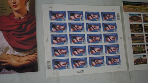 Lot 14 USPS UNUSED Full Sheet Panes 2001 US Stamps Scott #3500, 3503,3505-06more - Picture 6 of 11