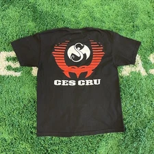 Ces Cru T Shirt Adult Large Strange Music Black Concert Tee Rap Tech N9ne Mens