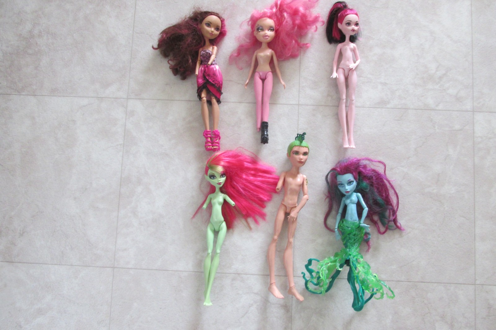 Monster High Ever After High dolls TLC Parts Repair Lot