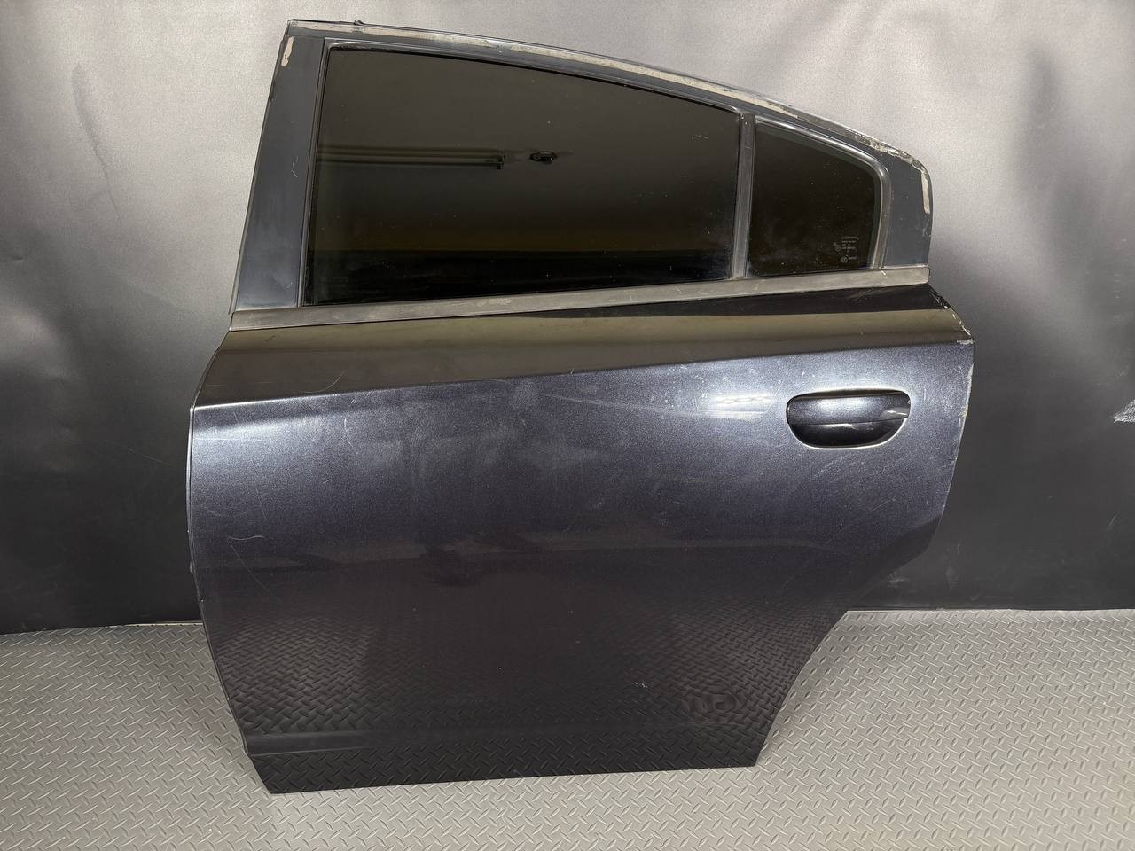 2011 - 2023 DODGE CHARGER REAR LEFT DRIVER SIDE DOOR ASSEMBLY OEM GRAY_PAU
