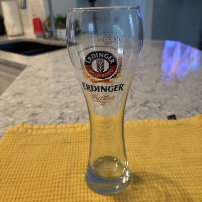ERDINGER WEISSBRAU ,5l German Weissbier Glass made by sahm ''Aus Bayern''