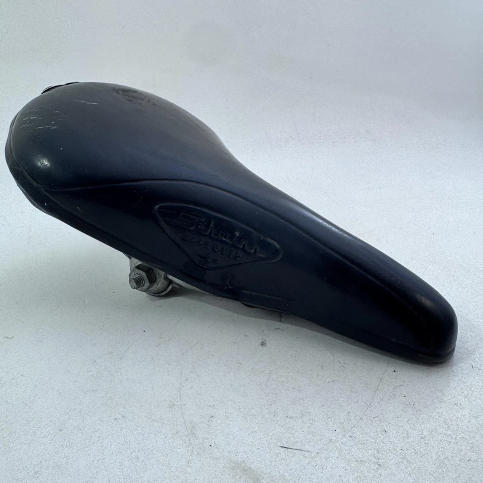 Vintage Schwinn Approved Black Bicycle Saddle Seat Spring Suspension Comfort A88 - Image 2 of 4