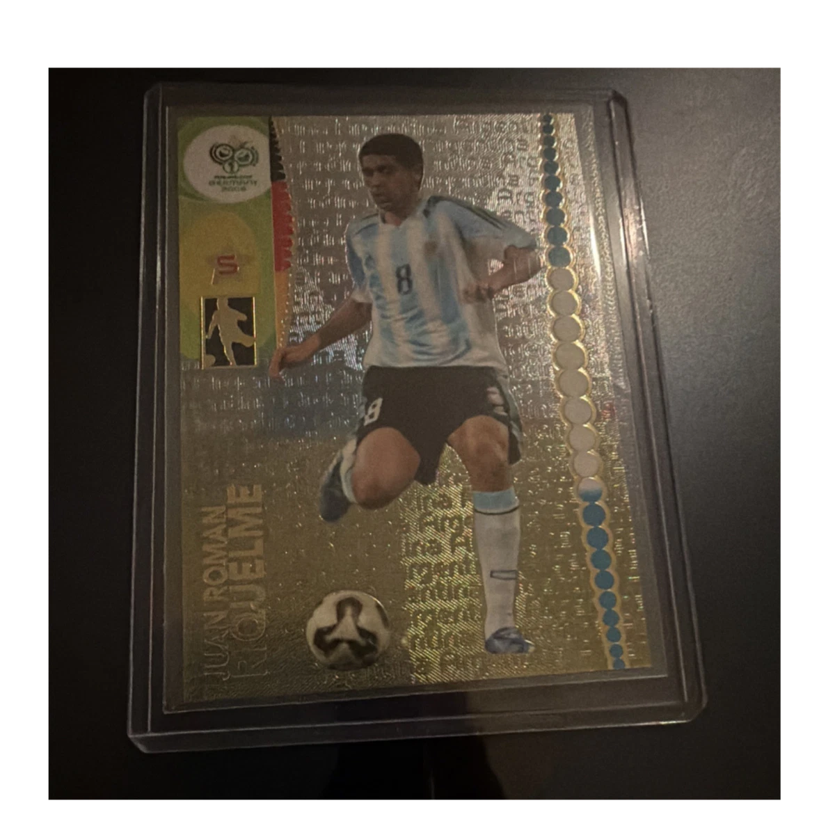 2006 Panini FIFA World Cup Germany Juan Roman Riquelme #45 for