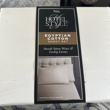 Egyptian 100 Percent Cotton Sheet Set Size Full , new
