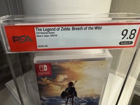 1st Print Legend of Zelda: Breath of the Wild Switch PSA 9.8 A+ SEALED WATA VGA