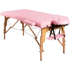 Quick Setup Foldable and Portable Facial Spa Bed with Carry Case