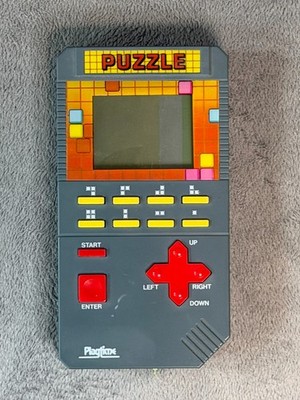 Vintage Playtime Puzzle Handheld Electronic Game Tested Working