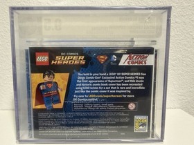 LEGO SDCC 2015 DC SUPER HEROES ACTION COMICS #1 SUPERMAN SEALED NEW AFA 9.5