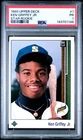 1989 Upper Deck #1 Ken Griffey Jr RC ⭐ Star Rookie Grading Rainbow PSA 1