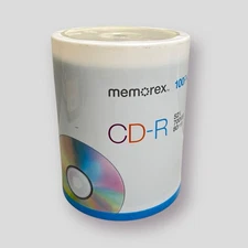 Memorex CD-R Digital Media 52X 700mb 80Min 100 Pack New Factory Sealed