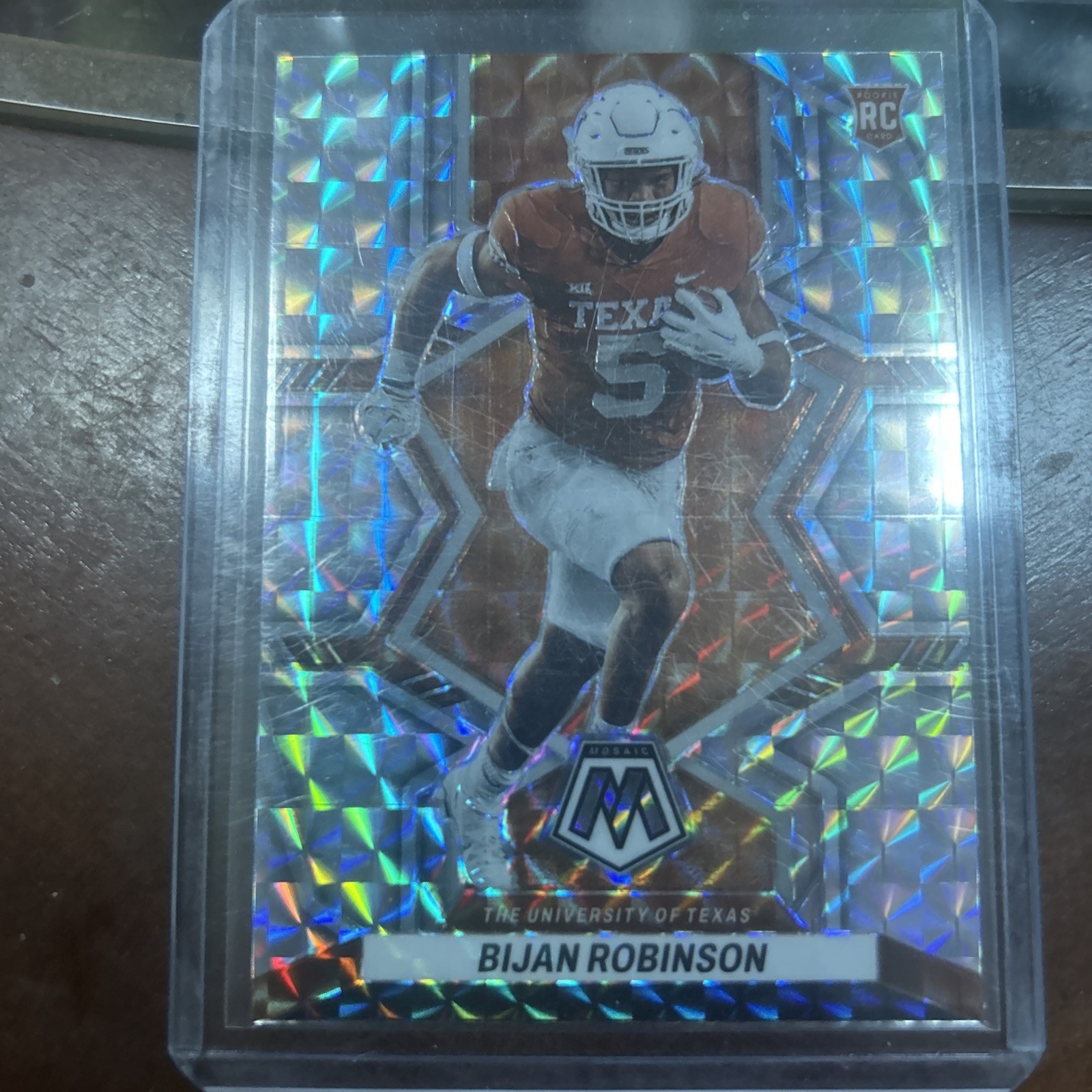 2023 Panini Mosaic Draft Picks - Bijan Robinson #7 Mosaic Prizm (RC)