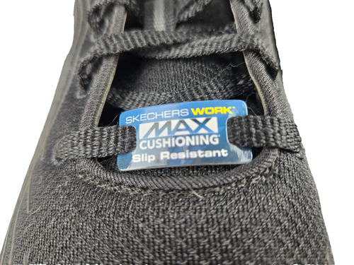 Scarpe da lavoro donna Skechers nere Max ammortizzanti Elite antiscivolo punta morbida 9 - Foto 2 di 6