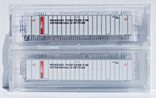 CSX. N Scale. 2 x 48' Rib Side Containers. Micro-Trains Line. R/N 682188, 682197