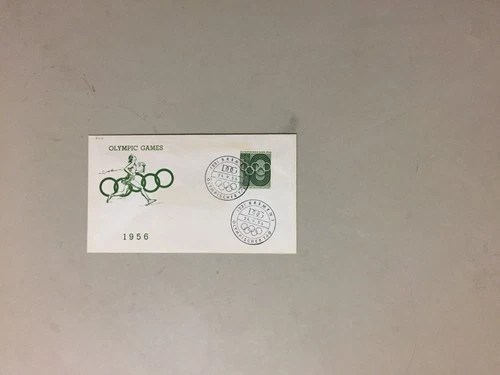 Germany 1956 OLYMPIC GAME fdc