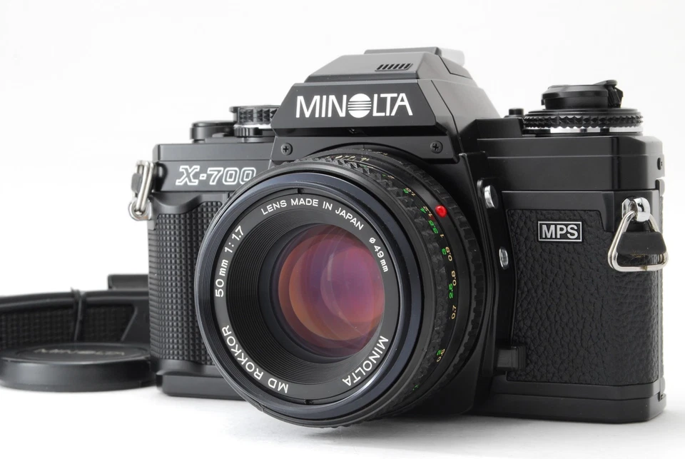 [NEAR MINT] MINOLTA X-700 35mm Film Camera  MD ROKKOR 50mm F1.7 Lens FROM JAPAN - Image 3 of 4