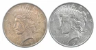 1922 & 1922 & Peace Silver Dollar $1 Bullion Collection Lot *907