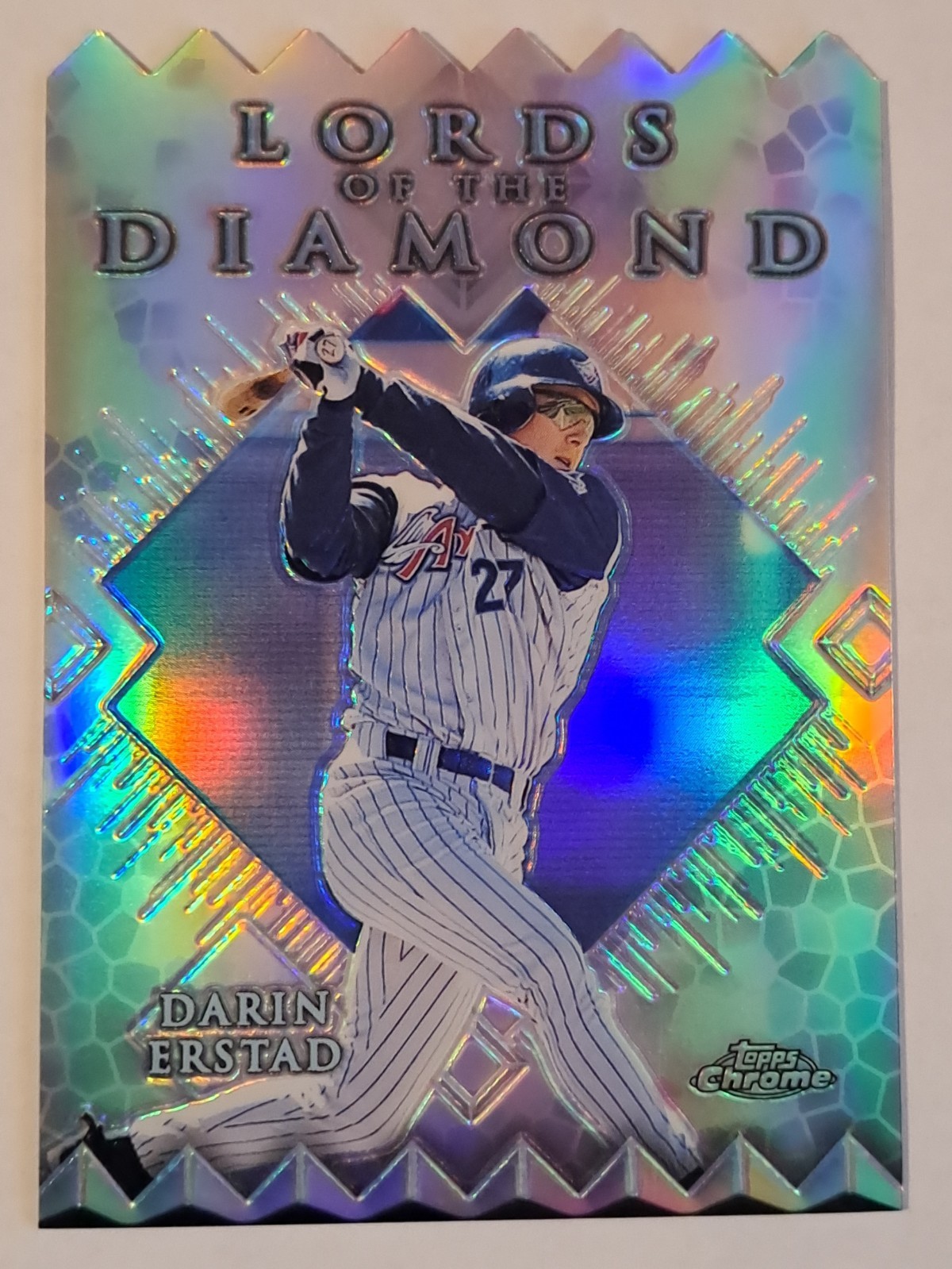 1999 Topps Chrome Lords of the Diamond Darin Erstad #LD11 Refractor