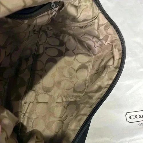 Borsa a tracolla Coach VINTAGE Hamptons firma Y2K n. J3K-6259 nera (settembre 2003) - Foto 13 di 16