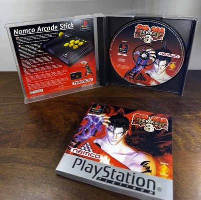 Tekken 3 PS1 PlayStation 1 Klassiker Namco 1998 PAL Vintage mit Anleitung