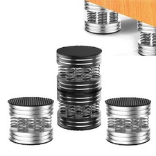 4pcs HiFi Audio Speaker Turntable Isolation Feet AMP Spring Shock Absorber Pads