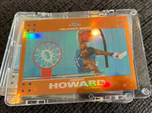 6) 2007-08 Topps Chrome Orange Refractor /199 Topps Gold, RefractoDwight Howard - Picture 5 of 15