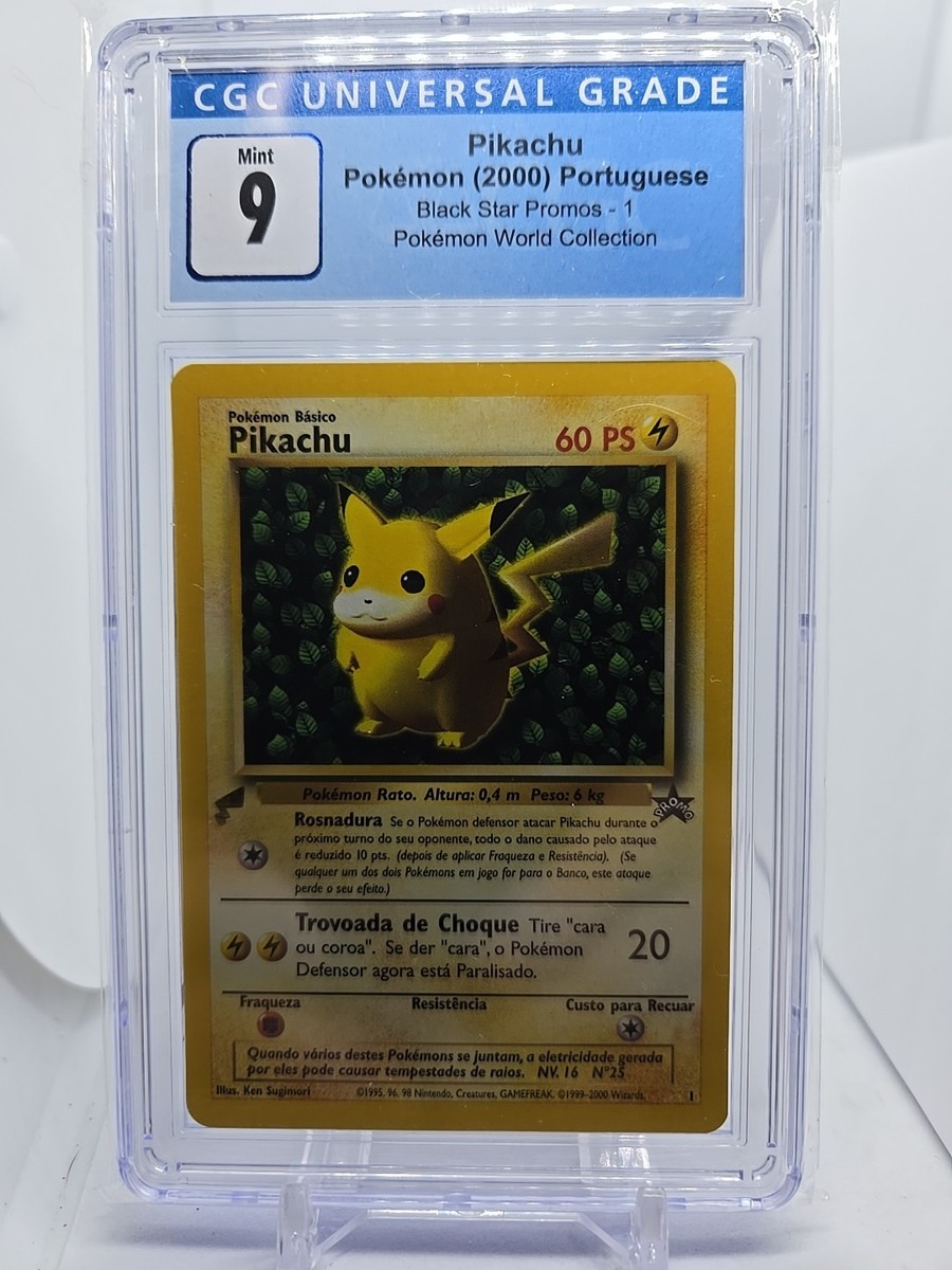 Pokemon World Collection 2000 Black Star Promo 1 Ivy Pikachu