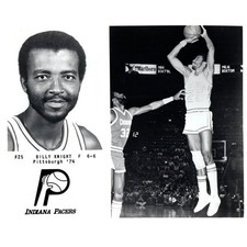 1979 Press Photo Basketball NBA Indiana Pacers Billy Knight 8x10" AD3