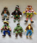 6 Vintage 80s 90s Mirage Teenage Mutant Ninja Turtles Action Figures