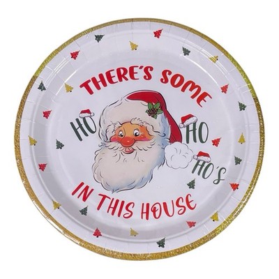 96pc Funny Christmas  There s Some Ho Ho Ho s In This House  Party Plates Forks