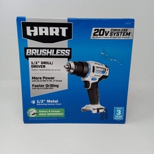 New Hart HPDD26 20V 1/2" Drill Driver