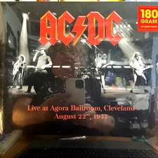 AC/DC Live At Agora Ballroom 1977 Limited Edition 180g Color Vinyl LP *SEALED*