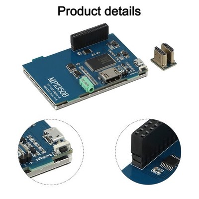 Für Raspberry Pi kompatibler 3 5 Zoll LCD Monitor mit einstellbaren Einstellung