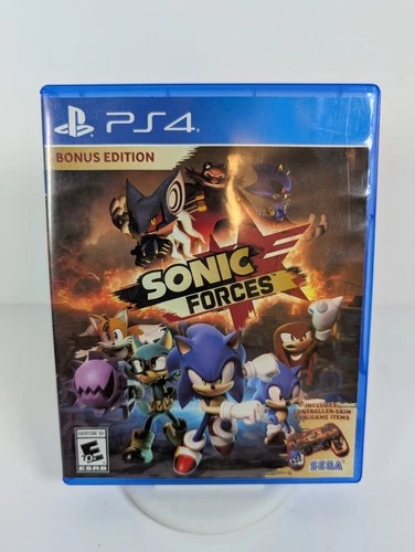 Sonic Forces - Bonus Edition Playstation 4 PS4 Nice Disc - Skin Not Included