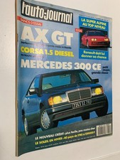 L'AUTO-JOURNAL du 11/1987; Essai AX GT/ Corsa 1.5 D/ Mercedes 300 CE/ AX GT