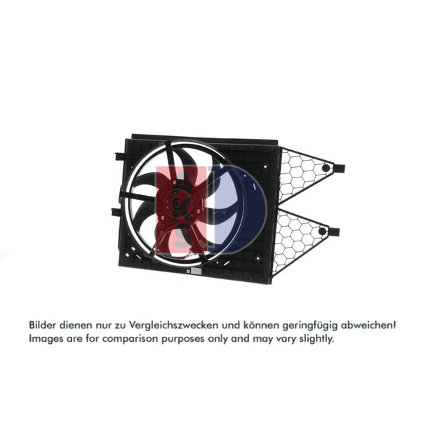 LüFter MotorküHlung AKS Dasis 048117N FüR Seat Skoda Audi VW Ibiza IV Roomster-image