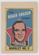 1971-72 O-Pee-Chee Booklet English Roger Crozier #5 g0y