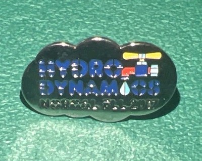 Lego Education Hydro Dynamics Norcal FLL 2017 Event Pin Pinback, NOS